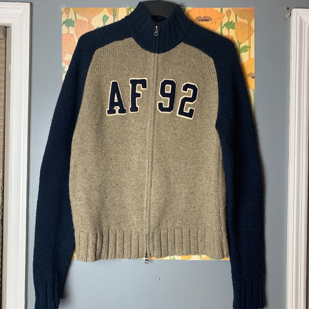 Abercrombie & Fitch Zip Up Pullover